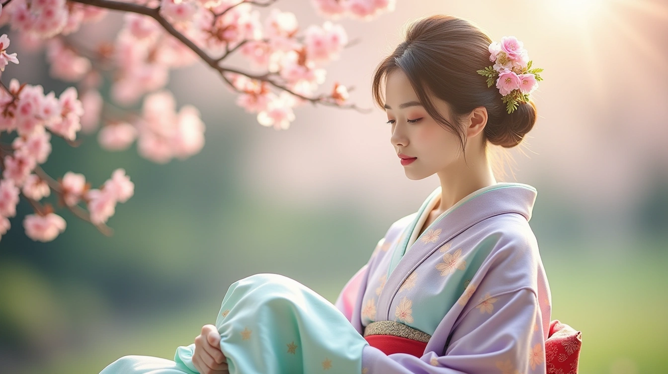 Vos questions sur le kimono féminin japonais